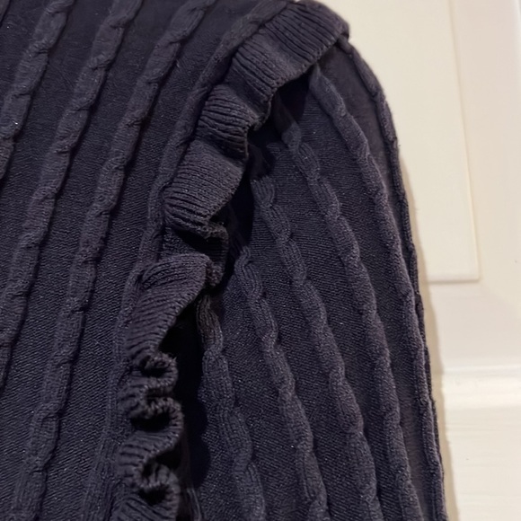 Ann Taylor ruffle shoulder sweater - Picture 2 of 10